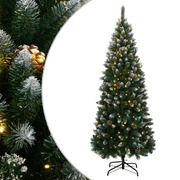 Elegant Artificial Christmas Tree with 150 LEDs  Perfect 120 cm for Festive Décor