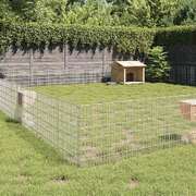 High-Quality Free Range Animal Enclosure with 48 Galvanised Iron Panels