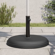 Elegant 25 kg Round Parasol Base for Poles  Perfect for Secure and Stylish