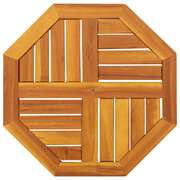 Elegant Table Top Replacement Board Furniture Desktop Octagonal Solid Wood Acacia