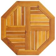 Table Top Replacement Board Furniture Desktop Octagonal - Solid Wood Acacia