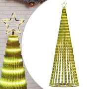 Christmas Tree Light with Spikes 570 LEDs Warm White 300 Sm