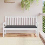 Garden Bench Cushion Anthracite 150x50x3 cm