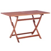 Garden Table Solid Eucalyptus Wood