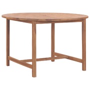 Garden Table 120x76 cm Solid Teak Wood