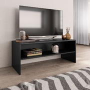 TV Cabinet  Black Chipboard