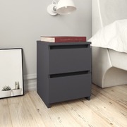 Bedside Cabinets 2 pcs Grey