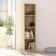 Book Cabinet Sonoma Oak 40x30x151.5 cm Chipboard