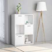 Storage Cabinet White 60x29.5x90 cm Chipboard