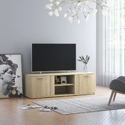 TV Cabinet Sonoma Oak 120x34x37 cm Chipboard