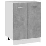 Bottom Cabinet White Engineered Wood Kitchen Storage Cabinet - Cupboard