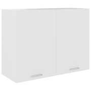 Hanging Cabinet White Engineered Wood