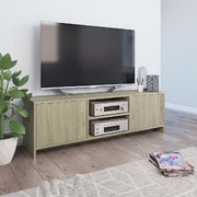 TV Cabinet Sonoma Oak 120x30x37.5 cm Chipboard