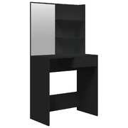 Dressing Table with Mirror White Vanity Cosmetic Desk with Storage