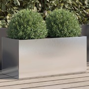 Planter Silver Stainless Steel