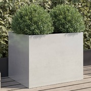 Planter Silver Stainless - Steel