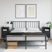 Modern Bedside Cabinets in Cold-Rolled Steel  2-Piece Set for Elegant Bedrooms