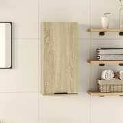 Enhance Your Bathroom's Elegance with a Sonoma Oak Wall-Mounted Cabinet