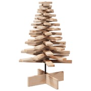 Wooden Christmas Tree for Decoration Xmas Tree Ornament - Solid Wood Pine