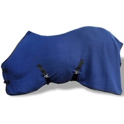 Fleece Rug with Surcingles 115 cm Blue