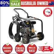 4800Psi Petrol High Pressure Cleaner Washer 10Hp 20M Hose Gurney