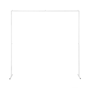 Elegant Wedding Backdrop Stand - White