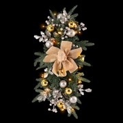 Hanging Christmas Garland 45cm Staircase Door Ornament Party Décor