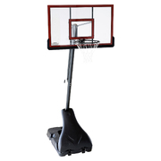 Portable Basketball Ring Stand System w/ Adjustable Height & Ball Holder