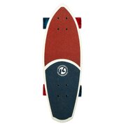 23-inch Mini Fat Cruiser Board - Liberty Blue, Lightweight Skateboard, Smooth Ride