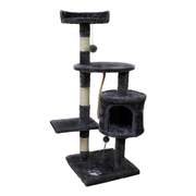 110cm Cat Tree Scratching Post - Dark Grey