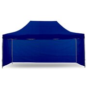 Gazebo Tent Marquee 3x4.5m PopUp Outdoor Blue