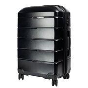 Olympus Artemis 24in Hard Shell Suitcase ABS+PC - Jet Black