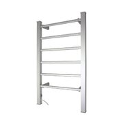 Heated Towel Rack Electric Bathroom Towel Rails Warmer Ev-100- Silver