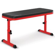 Height-Adjustable Exercise Home Gym Flat Weight Bench