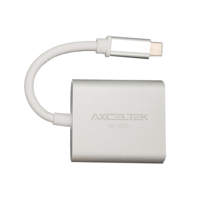 Axceltek Usb-C M To Dvi F 15Cm Adapter