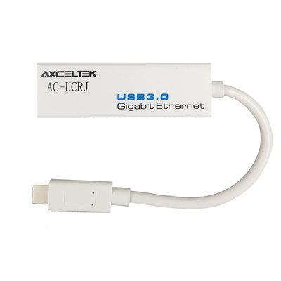 Axceltek Usb-C To Ethernet 15Cm Cable Adapter