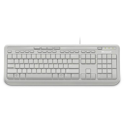 Microsoft Wired Keyboard 600 White