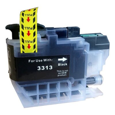 Premium Black Compatible Inkjet Cartridge (Replacement for LC-3313B) 