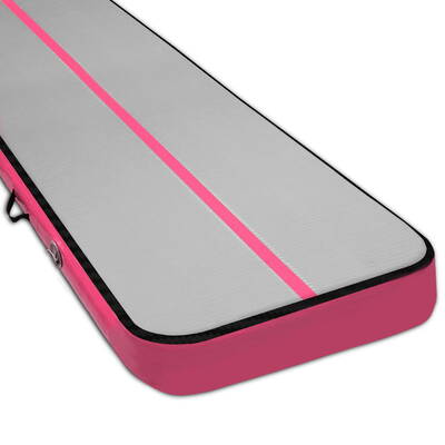 Everfit 8MX1M Inflatable Airtrack Air Track Tumbling Gymnastics Mat Floor Pink