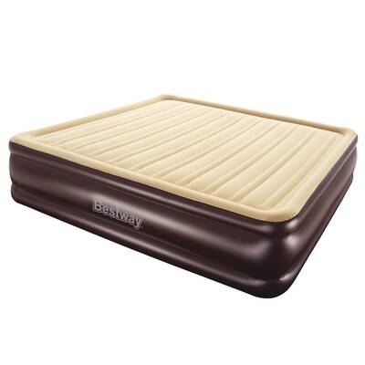 Bestway Queen Air Bed Inflatable Mattress Sleeping Mat Battery Built-in Pump