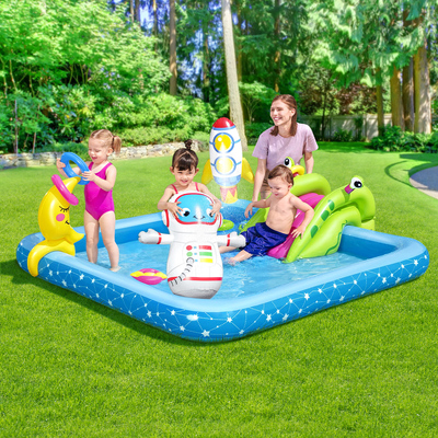 228x206x84cm Inflatable Above Ground Swimming Play Pool 308L