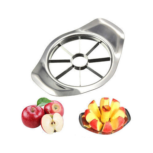 Kitchen Apple Corer Divider Slicer Cutting Tool Fruit Gadget Stainless Steel