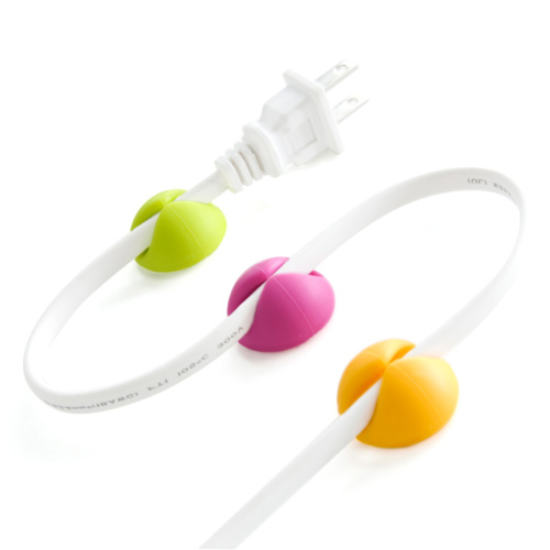 Cable Organiser Drops Cord Management - Bright Mixed colours