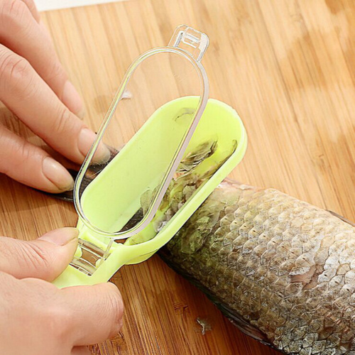 Fish Skin Scraping Fish Scale Brush Graters 100% BPA Free Plastic