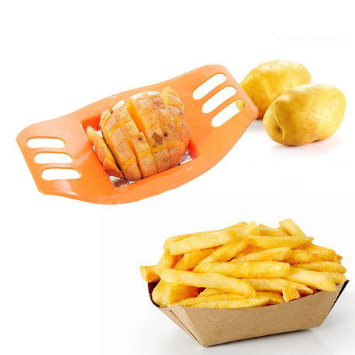 Potato Wedge Chip Slicer Cutter BPA Free ABS Random Colours