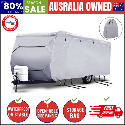 Weisshorn 18-20ft Caravan Cover Campervan 4 Layer UV Water Resistant