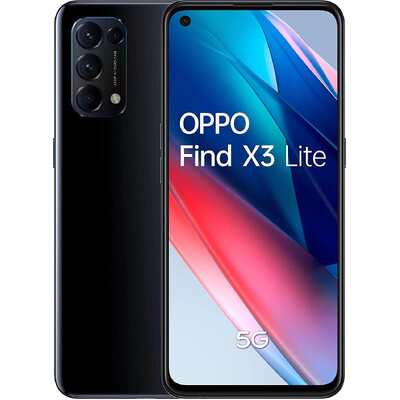 Oppo Find X3 Lite 5G [8GB / 128GB] Amoled Display Mobile-Black