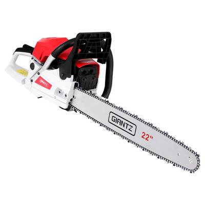 74cc Petrol Chainsaw 22" Bar E-Start Tree Pruning Chain Saw