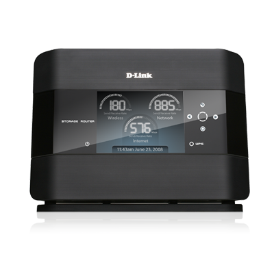 Dlink No Hdd Colour Lcd Wl N Storage Nas Router