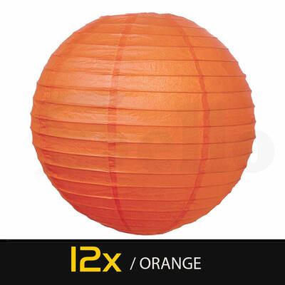 12" Paper Lanterns for Wedding Party Festival Decoration - Mix and Match Colours